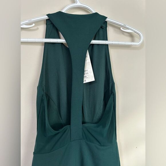 NWT H&M Emerald Green Pencil Midi Dress - Picture 7 of 10